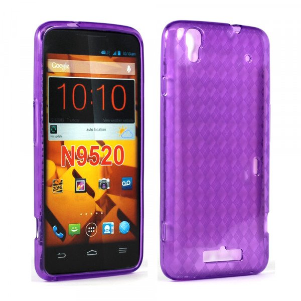 Wholesale ZTE Boost Max+ Boost Max N9521 N9520 TPU Gel Case (Purple)